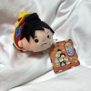 official japan One Piece Luffy Wano Mugimugi Otedama plush from Mugiwara Store